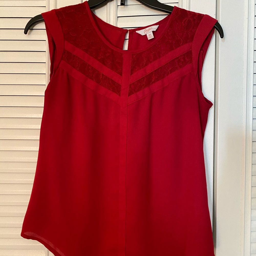 Red blouse ❣️